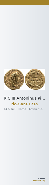 RIC III Antoninus Pius 171a — CANOA