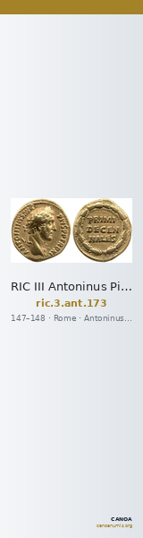 RIC III Antoninus Pius 173 — CANOA