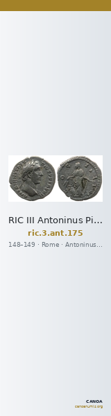 RIC III Antoninus Pius 175 — CANOA