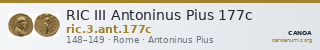 RIC III Antoninus Pius 177c — CANOA
