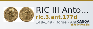 RIC III Antoninus Pius 177d — CANOA