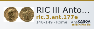 RIC III Antoninus Pius 177e — CANOA