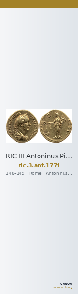 RIC III Antoninus Pius 177f — CANOA
