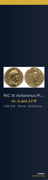 RIC III Antoninus Pius 177f — CANOA