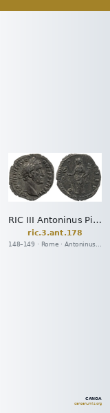 RIC III Antoninus Pius 178 — CANOA
