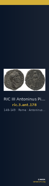 RIC III Antoninus Pius 178 — CANOA