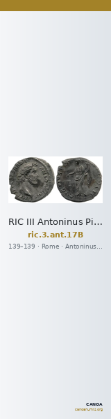 RIC III Antoninus Pius 17B — CANOA