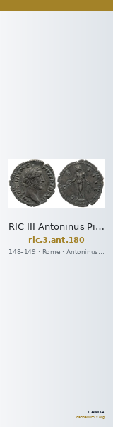RIC III Antoninus Pius 180 — CANOA
