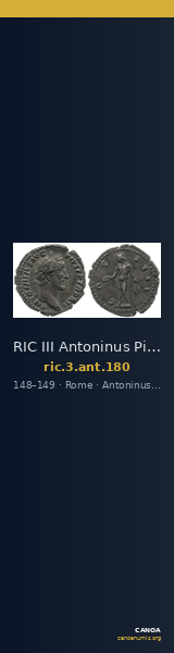 RIC III Antoninus Pius 180 — CANOA