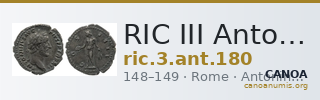 RIC III Antoninus Pius 180 — CANOA