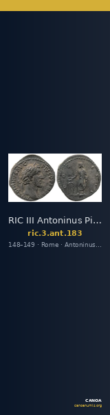 RIC III Antoninus Pius 183 — CANOA