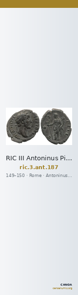 RIC III Antoninus Pius 187 — CANOA