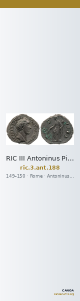 RIC III Antoninus Pius 188 — CANOA