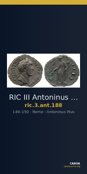RIC III Antoninus Pius 188 — CANOA