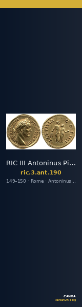 RIC III Antoninus Pius 190 — CANOA