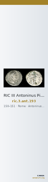 RIC III Antoninus Pius 193 — CANOA
