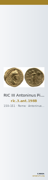 RIC III Antoninus Pius 198B — CANOA