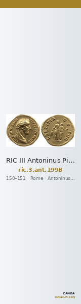RIC III Antoninus Pius 199B — CANOA