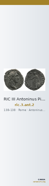 RIC III Antoninus Pius 2 — CANOA