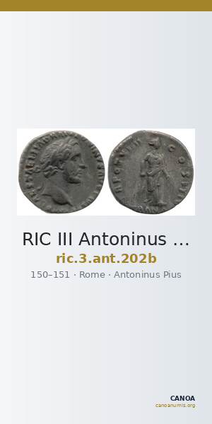 RIC III Antoninus Pius 202b — CANOA