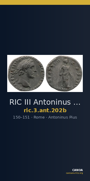RIC III Antoninus Pius 202b — CANOA