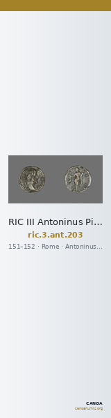RIC III Antoninus Pius 203 — CANOA