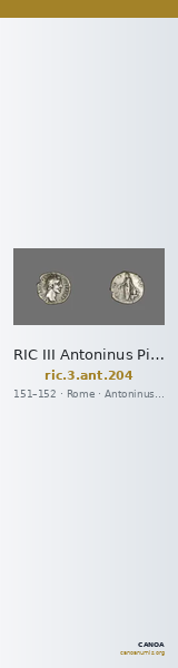 RIC III Antoninus Pius 204 — CANOA