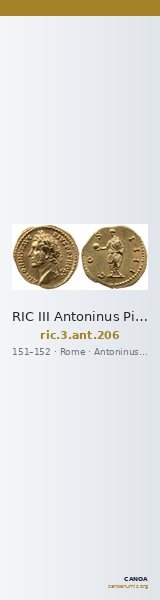 RIC III Antoninus Pius 206 — CANOA