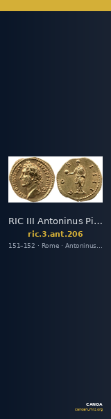 RIC III Antoninus Pius 206 — CANOA
