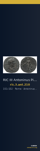 RIC III Antoninus Pius 210 — CANOA
