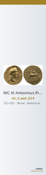 RIC III Antoninus Pius 214 — CANOA