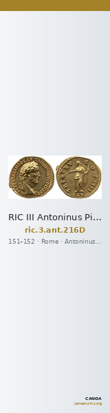RIC III Antoninus Pius 216D — CANOA