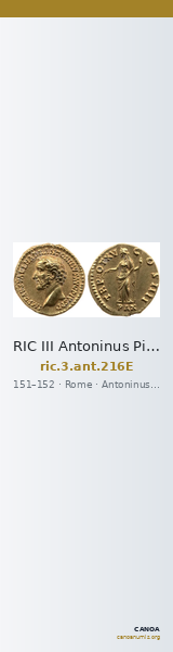 RIC III Antoninus Pius 216E — CANOA