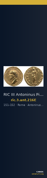RIC III Antoninus Pius 216E — CANOA