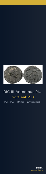 RIC III Antoninus Pius 217 — CANOA
