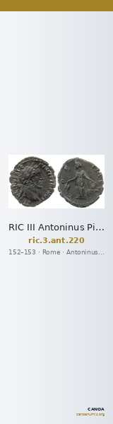 RIC III Antoninus Pius 220 — CANOA