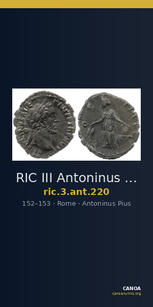 RIC III Antoninus Pius 220 — CANOA