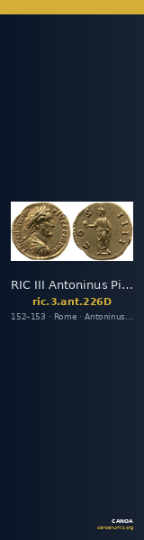 RIC III Antoninus Pius 226D — CANOA