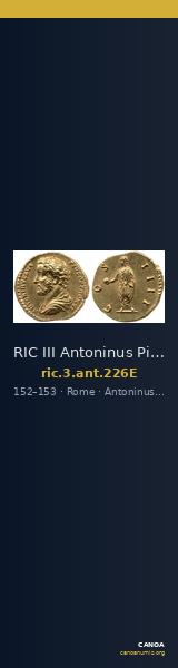 RIC III Antoninus Pius 226E — CANOA