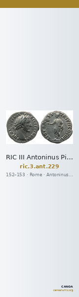 RIC III Antoninus Pius 229 — CANOA