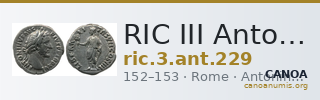 RIC III Antoninus Pius 229 — CANOA