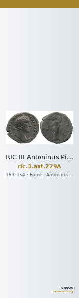 RIC III Antoninus Pius 229A — CANOA