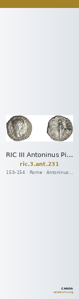 RIC III Antoninus Pius 231 — CANOA
