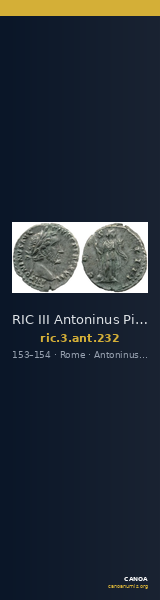 RIC III Antoninus Pius 232 — CANOA