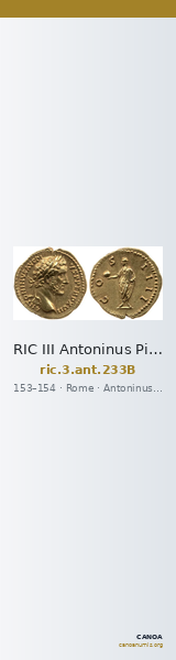 RIC III Antoninus Pius 233B — CANOA