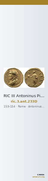 RIC III Antoninus Pius 233D — CANOA