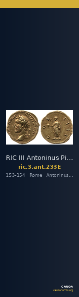 RIC III Antoninus Pius 233E — CANOA