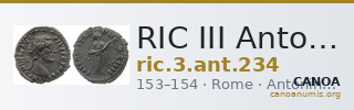 RIC III Antoninus Pius 234 — CANOA