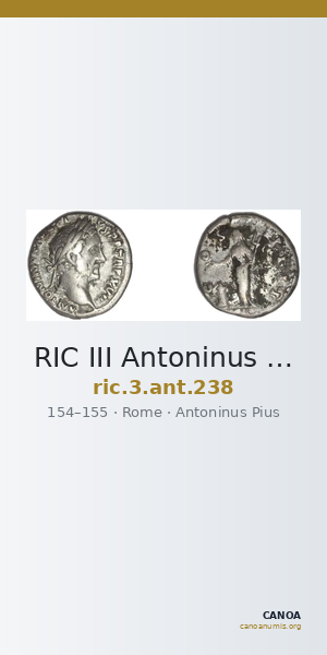 RIC III Antoninus Pius 238 — CANOA
