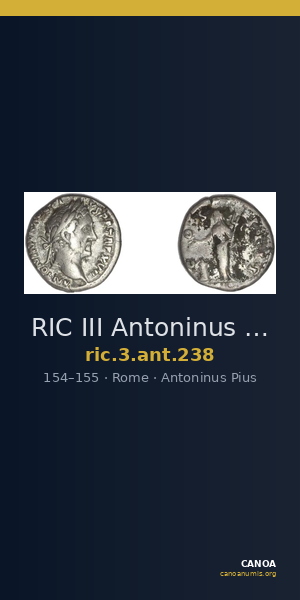 RIC III Antoninus Pius 238 — CANOA